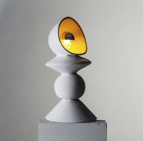 Lampada da tavolo - ARGINAUTA - ICI ET LA - in ceramica / design originale / senza fili