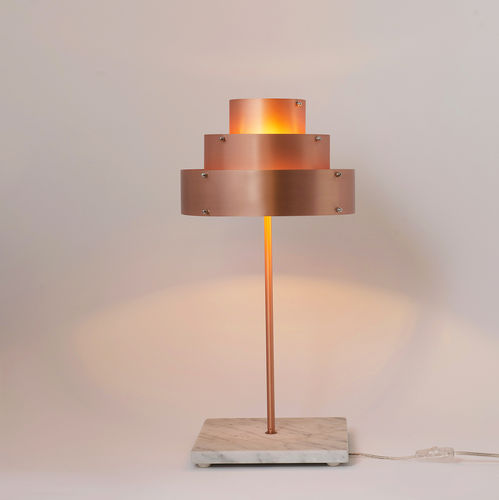 Lampada da tavolo - DECÓ - ICI ET LA - in rame / in marmo / contemporanea