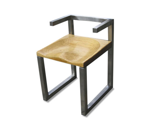 Sedia design Bauhaus - BUM  - ICI ET LA - da esterno / da interno / in rovere