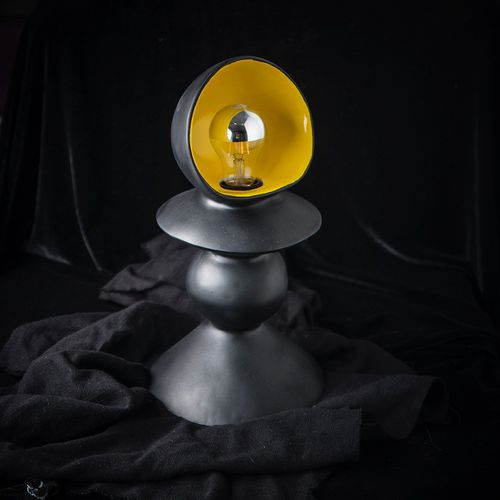 Lampada da tavolo - ARGINAUTA NOIRE - ICI ET LA - in ceramica / design originale / senza fili