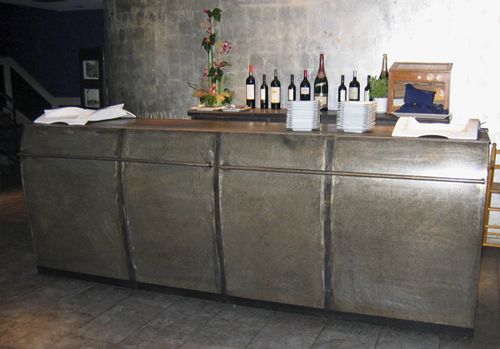 Banco reception in legno - TAVERNA BARCELONA - ICI ET LA