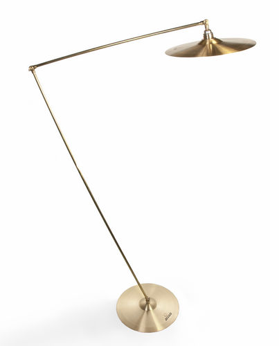 Lampada da terra - SPLASH_GM - ICI ET LA - in ottone / design originale / con cavo