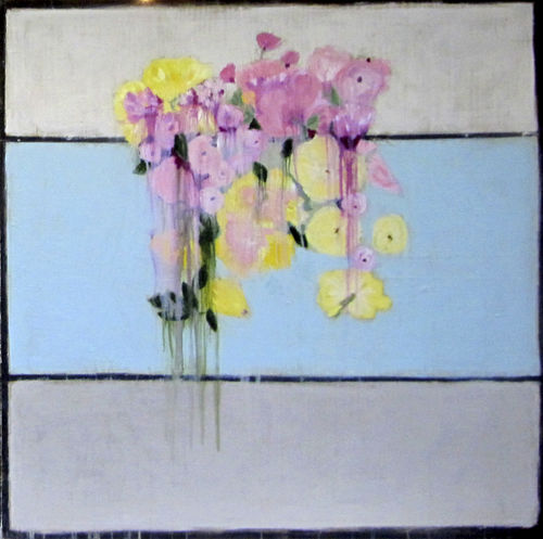 Quadro pittura a olio - PINK BOUQUET - ICI ET LA - misto / floreale / per hotel