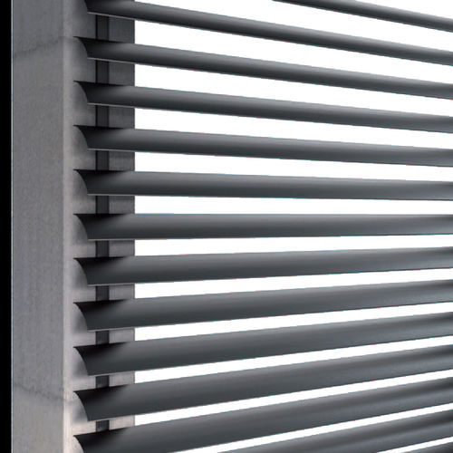 Frangisole in alluminio - SUNBREAKER CLIP - Selt Sun Protection Systems - per facciata / verticale