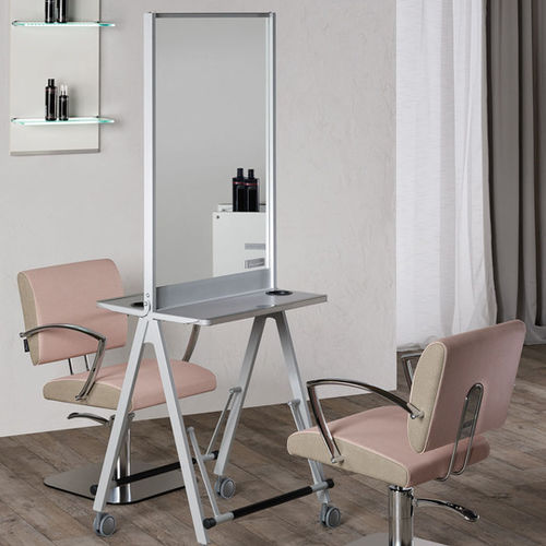 Specchio per parrucchiere - SCUOLA - Salon Ambience - da appoggio / per centro estetico / contemporaneo