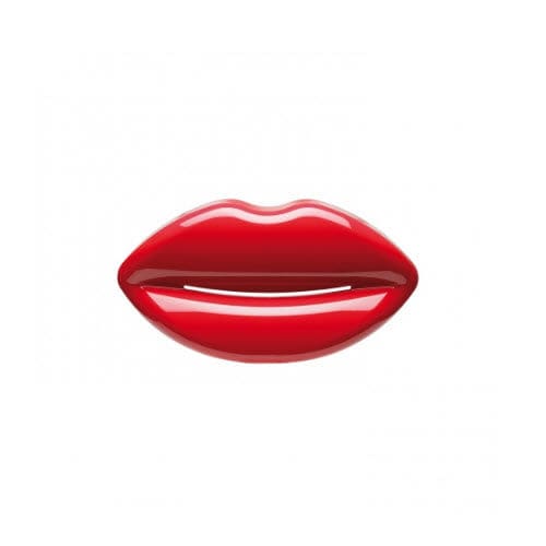 Soffione doccia da parete - LIPS CASCADE - RED - Nikles - ovale