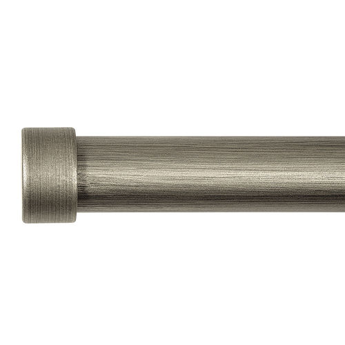 Moderno Bastone Per Tende In Legno Con 2 Staffe, Robusto Legno Massiccio Breve Bastone Per Tende 29mm Diametro 1029267