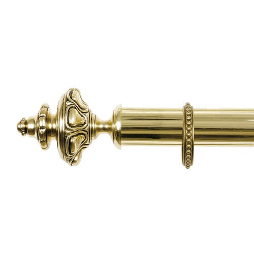 Bastone per tende in ottone - REGENCE - Houles - con fissaggio murale