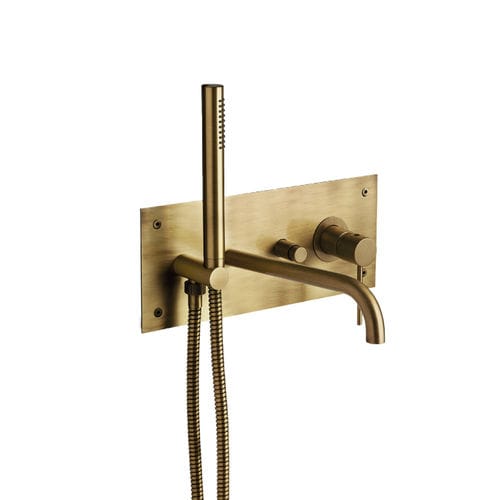 Miscelatore da doccia - MVP SHINE - ex.t - da parete / in ottone / da bagno