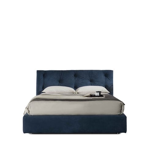 Letto matrimoniale - SARA - Divani Santambrogio - moderno / in tessuto