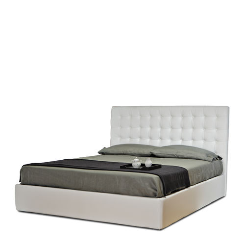 Letto matrimoniale - NEW YORK - Divani Santambrogio - chesterfield / in tessuto