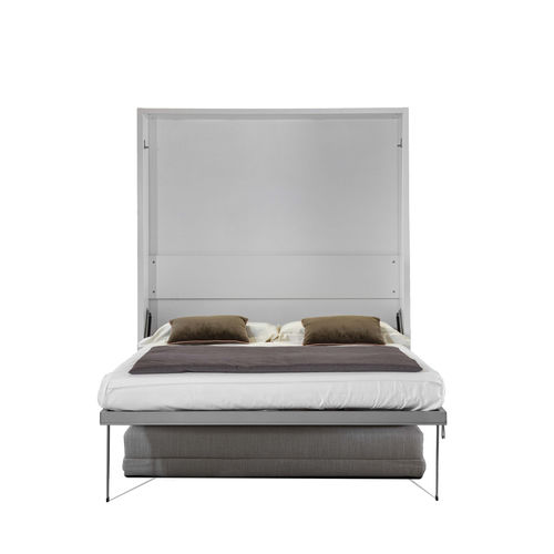 Letto con letto estraibile - ANDREA - Divani Santambrogio - matrimoniale / design / in tessuto