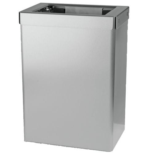 Portarifiuti da bagno - EBU 18 E ST  - OPHARDT Hygiene-Technik GmbH - da parete / in acciaio inossidabile / manuale