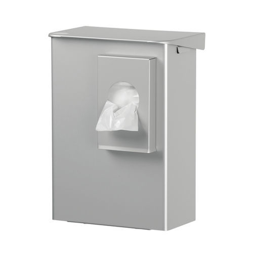 Portarifiuti igienico - AB 6 HB 2 A - OPHARDT Hygiene-Technik GmbH - da parete / in alluminio / con distributore di sacchetti