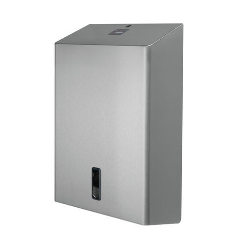 Distributore di salviette da parete - PTU 45 E ST - OPHARDT Hygiene-Technik GmbH - in acciaio inossidabile / contract