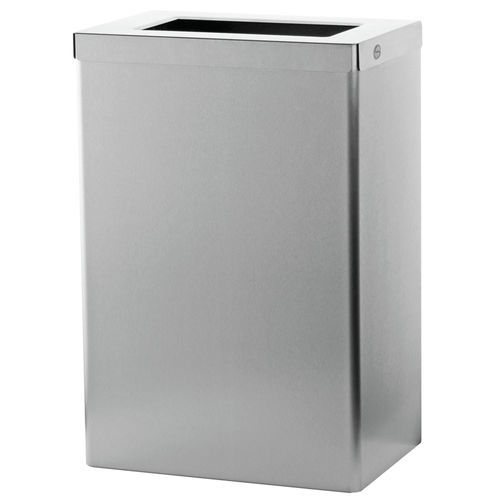 Portarifiuti da bagno - EBU 50 E ST - OPHARDT Hygiene-Technik GmbH - da parete / in acciaio inossidabile / manuale