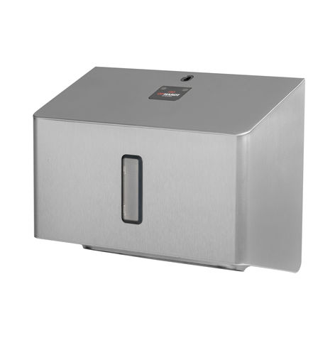 Distributore di salviette da parete - PTU 15 E ST - OPHARDT Hygiene-Technik GmbH - in acciaio inossidabile spazzolato / per bagno pubblico