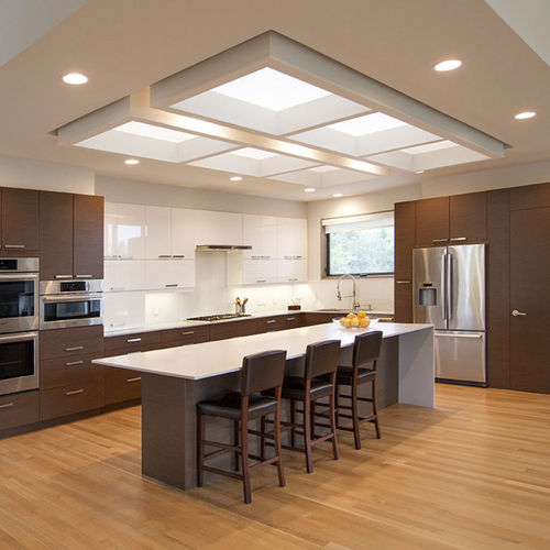 Cucina contemporanea - CIRRUS - AYA kitchens - in rovere / in legno esotico / con isola