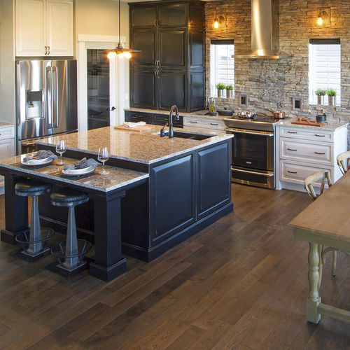Cucina classica - MADISON  - AYA kitchens - in ciliegio / in acero / in legno dipinto