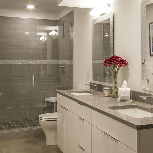 Bagno contemporaneo - CHELSEA - AYA kitchens - in rovere / in legno dipinto