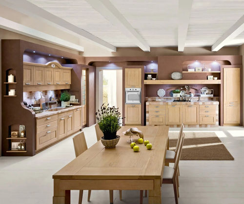 Cucina classica - Shabby chic - Ar-Tre - in legno / di misura media / con impugnature