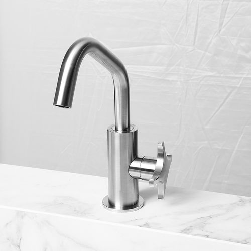 Miscelatore per lavabo - DIXI - COMPAB - da appoggio / in acciaio inossidabile / da bagno