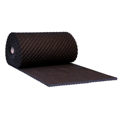 Sottofondo resiliente in rotoli - DAMTEC® 3D - KRAIBURG Relastec GmbH & Co. KG - in gomma riciclata / in elastomero