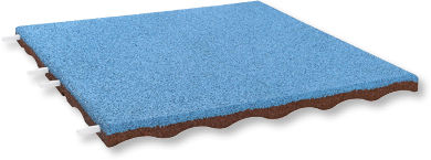Pavimento in EPDM - EUROFLEX® Aqua Slab - KRAIBURG Relastec GmbH & Co. KG - in gomma riciclata / per esterni / per parco giochi