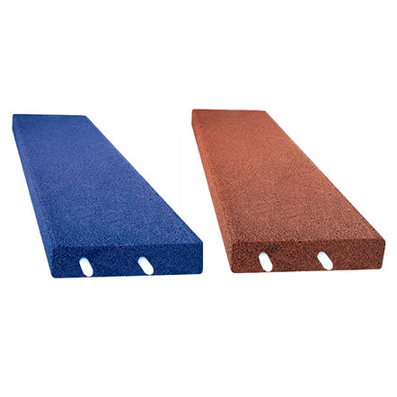 Bordura di protezione - EUROFLEX® Protection Edging/Protective Edging EPDM - KRAIBURG Relastec GmbH & Co. KG - in gomma / in EPDM / rettangolare