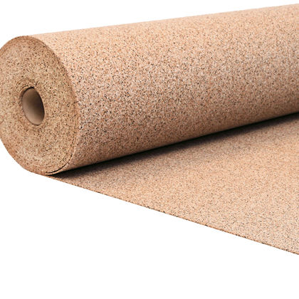 Sottofondo resiliente in rotoli - DAMTEC® black uni - KRAIBURG Relastec GmbH & Co. KG - in gomma riciclata