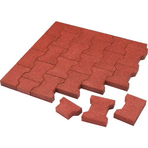 Pavé in gomma - KOMFORTEX® Elastic Pavers - KRAIBURG Relastec GmbH & Co. KG - da esterno / per stalla / antiscivolo