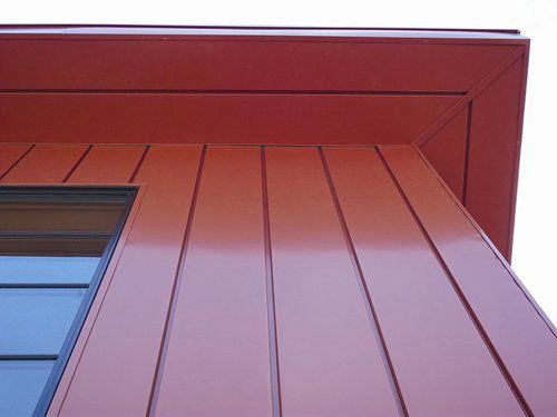 Rivestimento di facciata in pannelli - VERSA-SEAM - ATAS International - in metallo / con scanalature