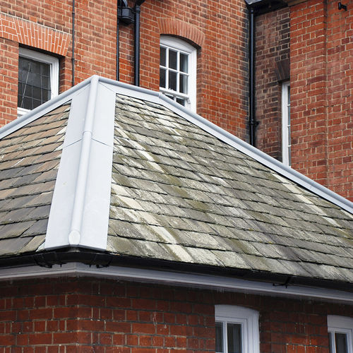 Tetto in zinco - THE SESSIONS HOUSE - Peters Roofing - aspetto tegola / piano
