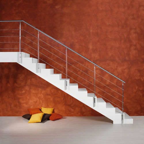 Ringhiera in metallo - Jazz - CAST DESIGN - a sbarre / da interno / per scala