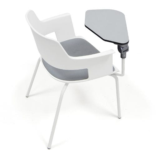 Sedia contemporanea - CAPPA - Forma 5 - in poliammide / con tavoletta / contract