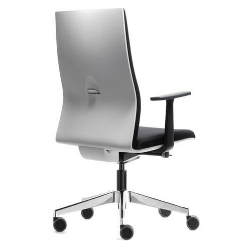 Sedia da ufficio contemporanea - TOUCH - Forma 5 - da interno / in tessuto / con supporto in metallo