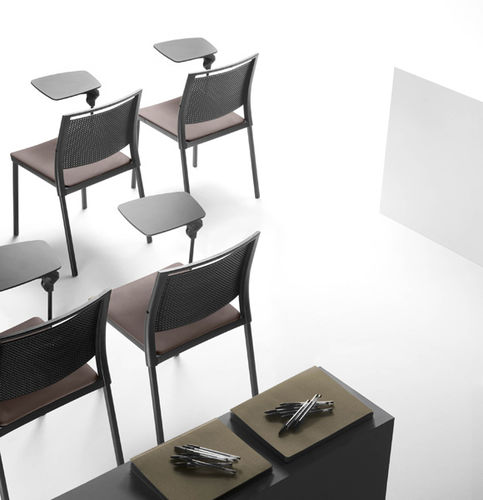 Sedia contemporanea - KOOL - Forma 5 - da interno / in polipropilene / con supporto in metallo