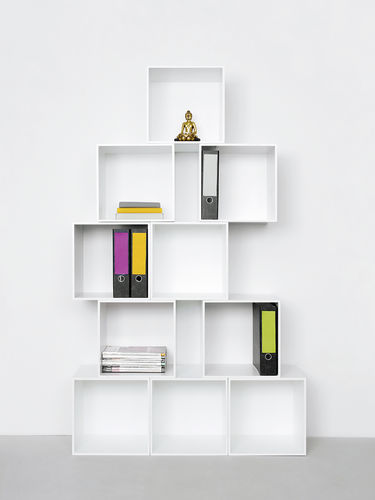 Armadio classificatore alto - Office shelf for folders - Cubit - da parete / in MDF / contemporaneo