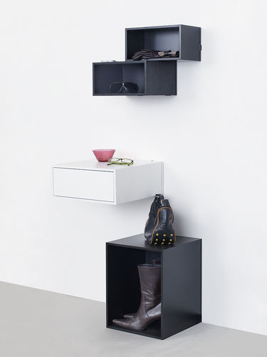 Appendiabiti a muro - RK025 : black and white - Cubit - contemporaneo / in metallo