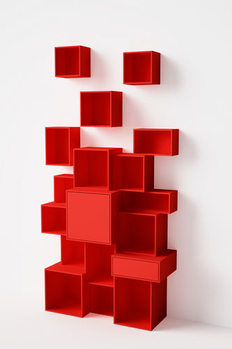 Scaffale modulare - ROT : RK064 - Cubit - contemporaneo / in MDF / per negozio