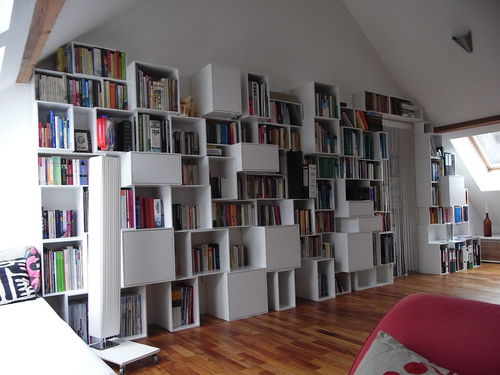 Scaffale modulare - 04/03 - Cubit - contemporaneo / in MDF / bianco