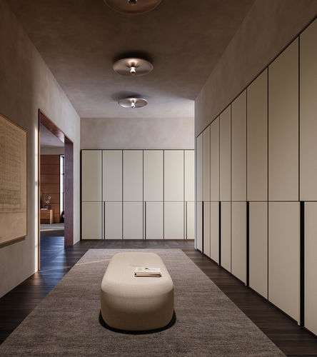 Armadio ad angolo - VELO - LEMA Home - modulare / contemporaneo / in metallo