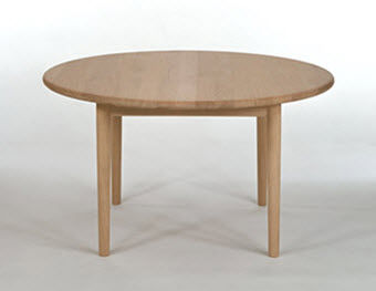 Tavolino basso classico - GE 83/88 - Getama Danmark - in rovere / rotondo / per uso residenziale