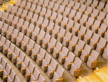 Poltrona per auditorium contemporanea - VEJLE MUSIC - Getama Danmark - in tessuto / contract / per teatro