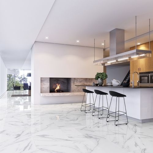 Piastrella in gres porcellanato - MASTERY - Recer - in porcellana / 3D / anticato
