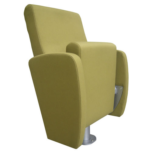 Poltrona per auditorium contemporanea - TFA - Ezcaray International Seating - in tessuto / pieghevole / rossa