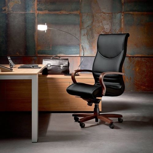 Sedia da ufficio contemporanea - PULCHRA  - Frezza - da interno / in poliuretano / in faggio