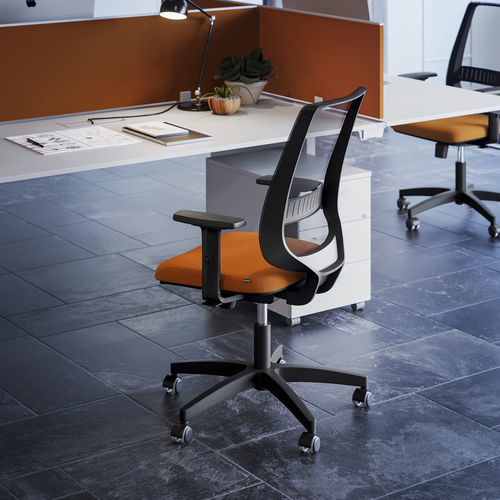 Sedia da ufficio contemporanea - LOL - Frezza - da interno / in rete / in plastica