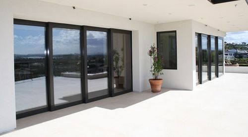 Vetrata alzante-scorrevole - TS.19 - Panda Windows & Doors  - in alluminio / a doppi vetri / termoisolante