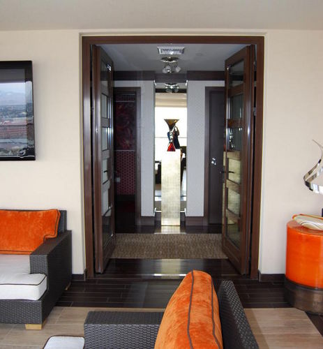 Porta finestra battente - S.22 - Panda Windows & Doors  - in legno